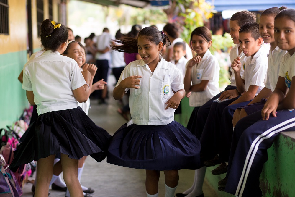 Children in Honduras.