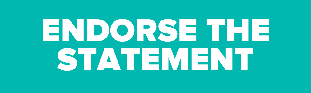 endorse the statement