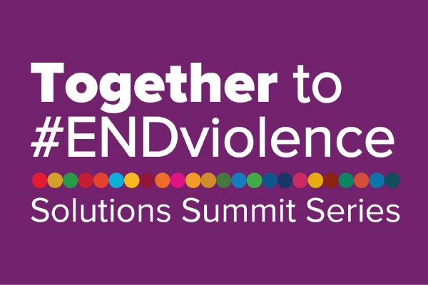 Together to #ENDviolence logo