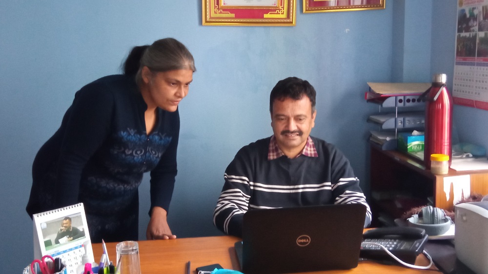 Kamala Poudel works alongside Matrika Devkota, the founder of KOSHISH in Nepal.