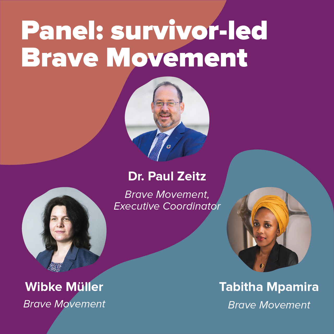 Panel: survivor-led Brave Movement