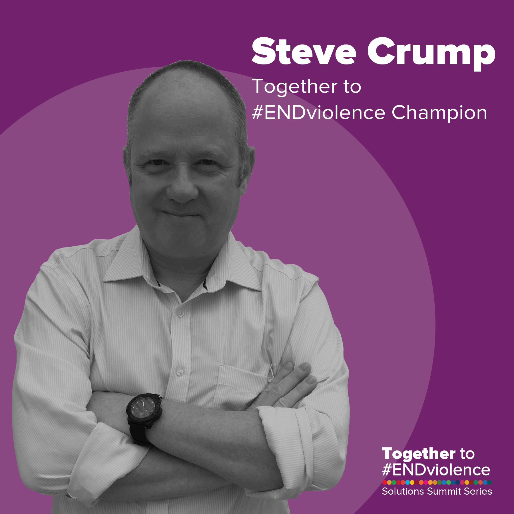 Steve Crump, founder of DeafKidz International.