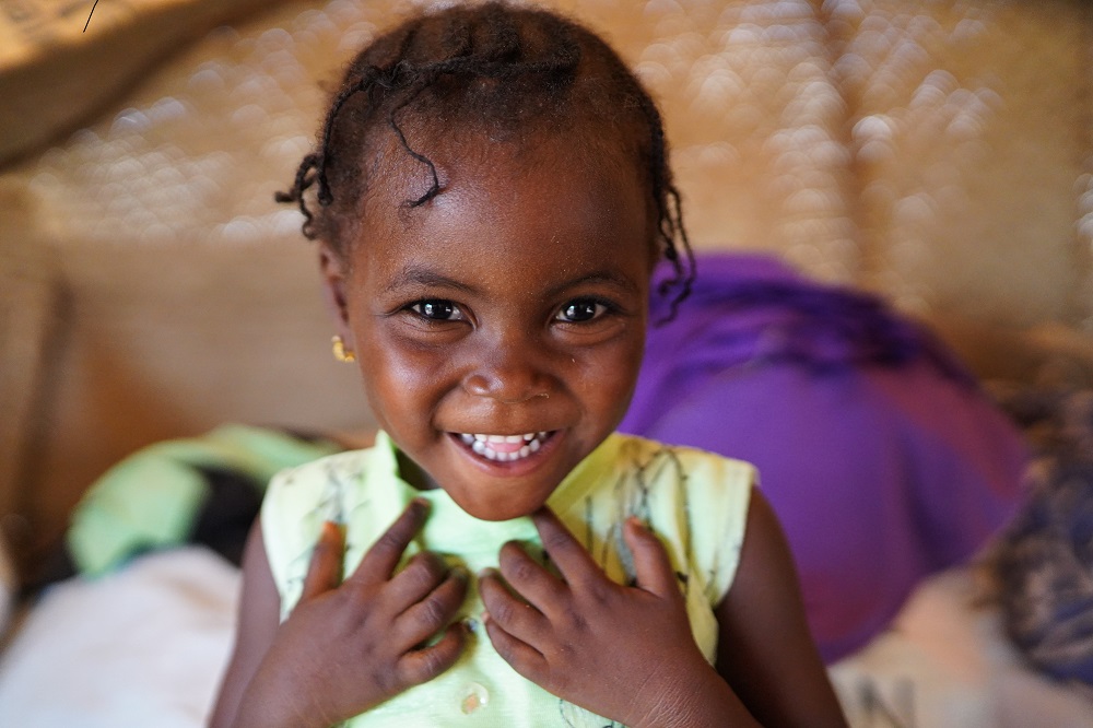 A child in Niger.