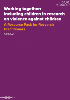 Working together: Including children in research on violence against children