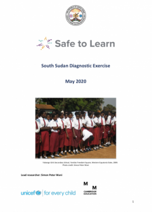 Safe to Learn South Sudan Diagnostic Exercise FINAL July 2020