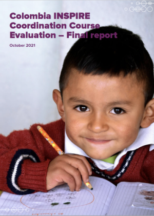 Colombia INSPIRE Coordination Course Evaluation – Final report